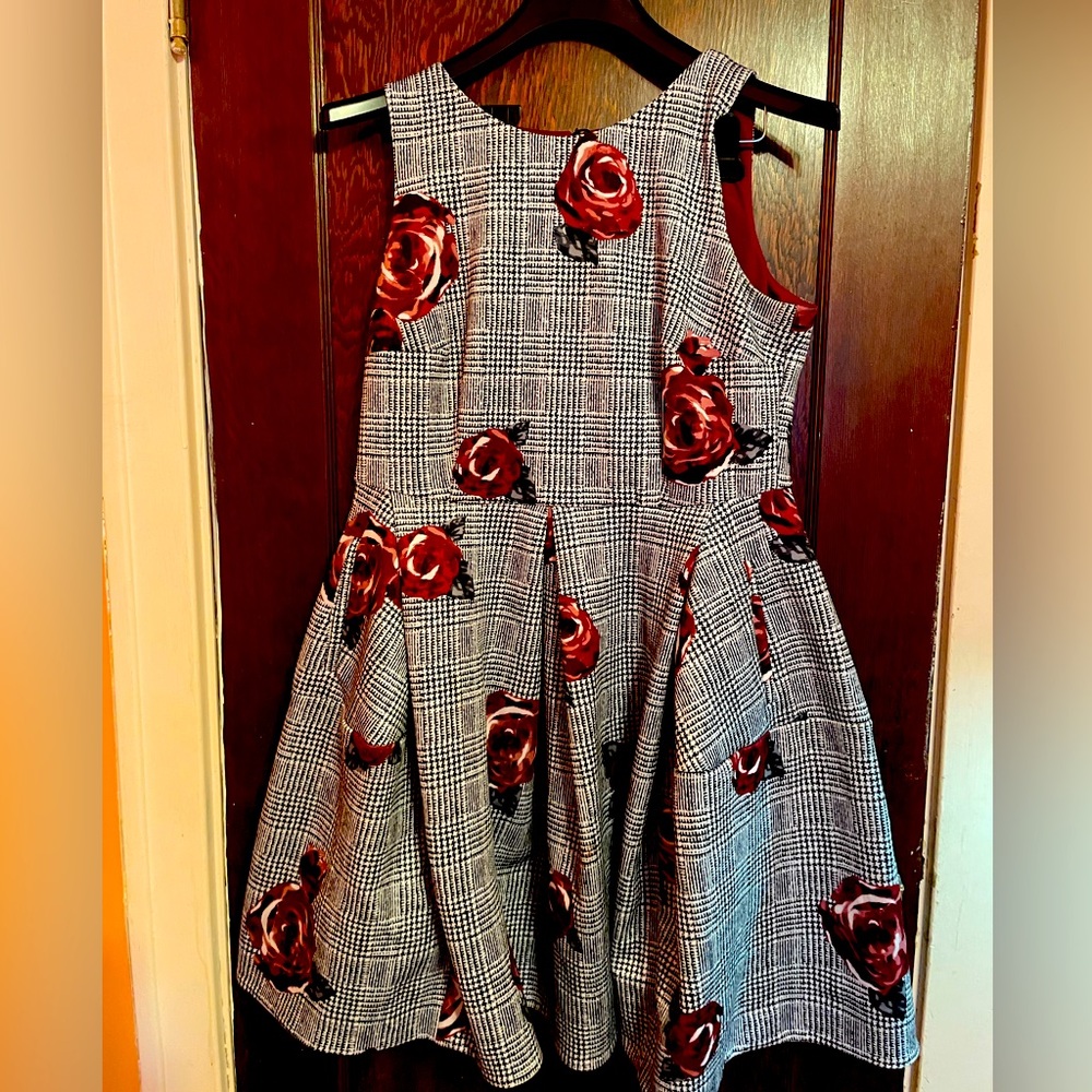 Size 14W Roz and Ali Dress with pockets!